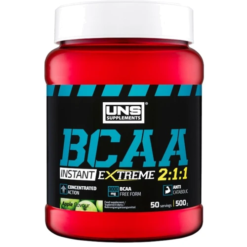 Амінокислота для спорту UNS BCAA 2-1-1 Instant 500g / 50 servings/ Lime