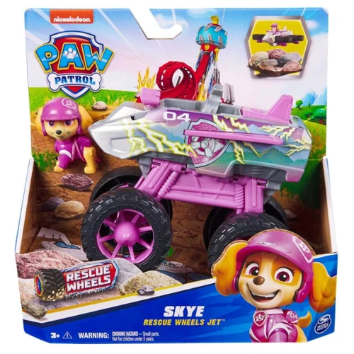 Большой спасательный автомобиль Spin Master Paw Patrol Rescue Wheels с водителем Скай (SM17776/6069303) фото 5