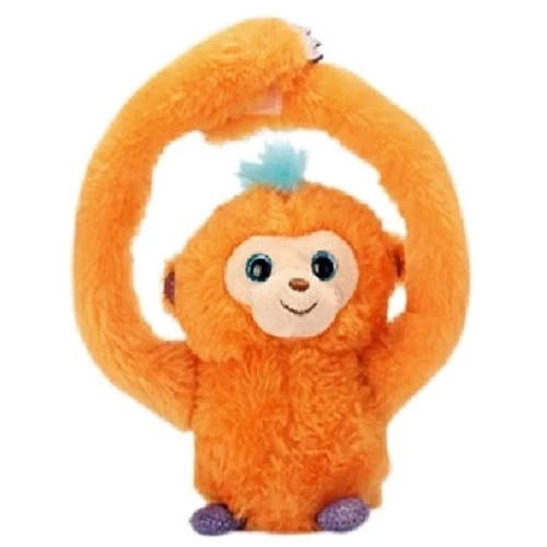 Мягкая игрушка Bambi Обезьяна интерактивная (MP 2304 orange): Рекомендуемый возраст от 2 лет