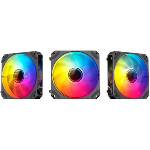 Кулер Jonsbo ZG-120B 3-Pack Black фото 7