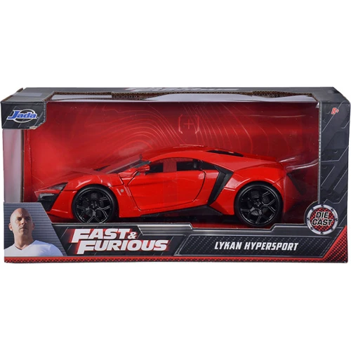 Машина металлическая Jada Форсаж Lycan Hypersport Красная1:24 (253203003)