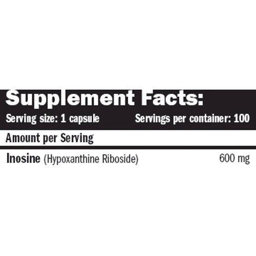 Предтренировочний комплекс Amix Nutrition Inosine 100 caps: Тип Комплекс до тренировки