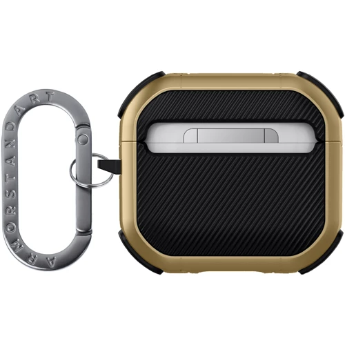 Чехол ArmorStandart Panzer Case Gold (ARM82555) for Apple Airpods 4
