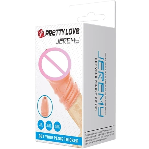 Насадка на член LYBAILE Pretty Love Jeremy Penis Thicker Flesh