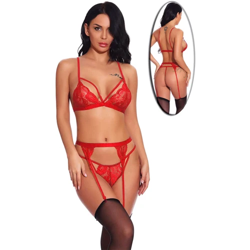 Эротический комплект NDS 5067-1 Red M/L (22140)