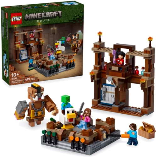 Конструктор LEGO Minecraft Confidential Бойцовский ринг в лесном поместье 491 деталь (21272) фото 5