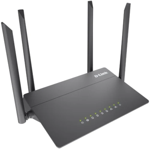 Маршрутизатор Wi-Fi D-Link DIR-822 AC1200: Количество LAN портов 4