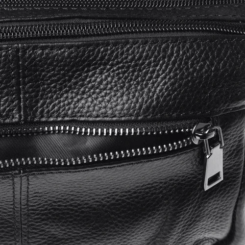 Жіноча сумка через плече Keizer чорна (K1106-black): Фактура Матовая, Зернистая