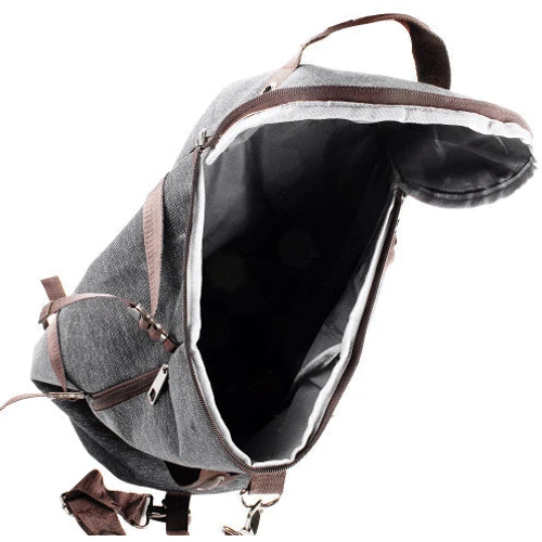 Чоловічий рюкзак Valiria Fashion сірий (5DETAO2801-12): Застібка Молния