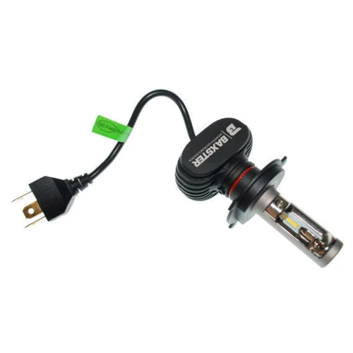 LED лампа Baxster S1 H4 H/L 6000K 4000Lm (2 шт): Головной свет Противотуманная, Дальний свет, Ближний свет