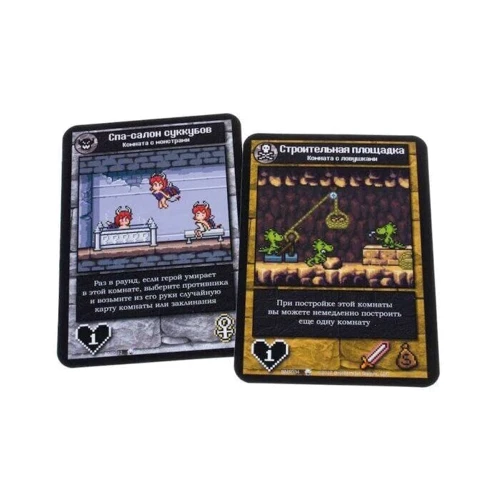 Настільна гра GaGa Games Бос-Монстр (Boss Monster: the Dungeon-Building Card Game) (GG122): Вік від 12-ти років