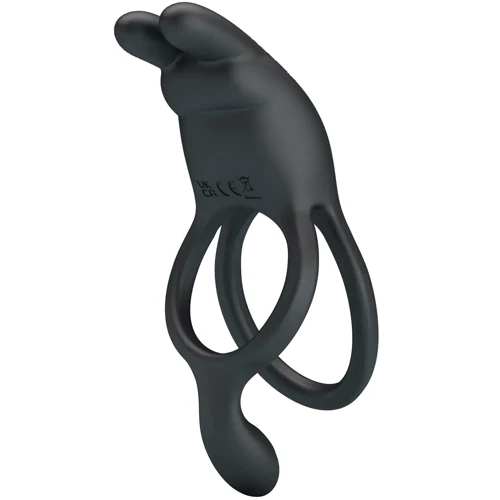 Эрекционное виброкольцо LYBAILE Pretty Love - SETH Black (BI-210335)