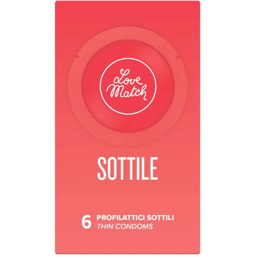 Презервативы Love Match Sottile, 6 шт.