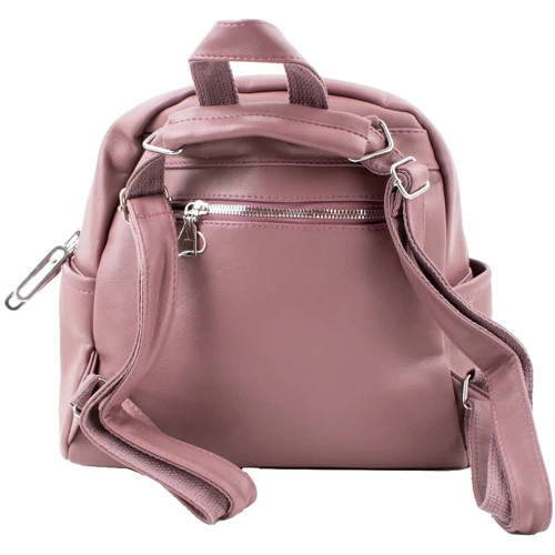 Жіночий рюкзак Valiria Fashion рожевий (ODAB-008-17): Матеріал Искусственная кожа