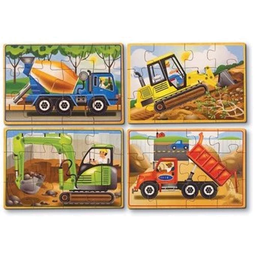 Melissa & doug Будівництво - набір з 4 пазлів (MD3792): Виробник Melissa&Doug