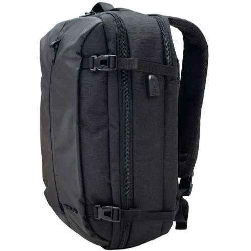 Сумка-рюкзак Semi Line USB Black черный (P8250-0): Фактура Тканая, Матовая
