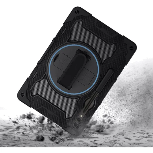 Аксессуар для планшетных ПК BeCover Stand Case Horizontal Handle Black for Samsung X520/X526 Galaxy Tab S10 FE (713258)