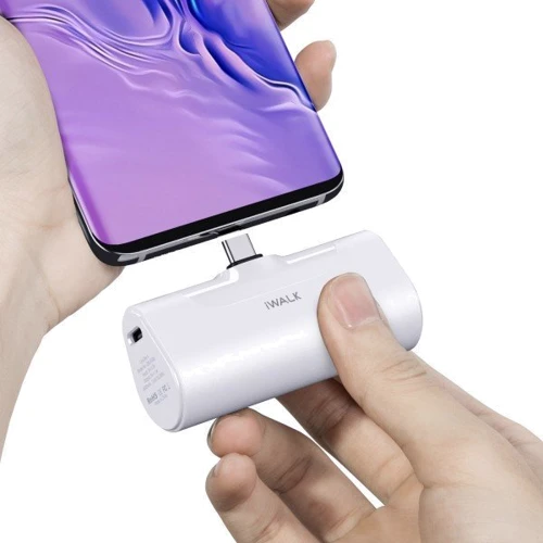 Внешний аккумулятор iWALK Power Bank Link Me 4 4500mAh USB-C White (DBL4500L) фото 6