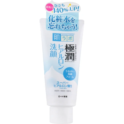Hada Labo Gokujyun Face Wash Гиалуроновая пенка для умывания 100 g