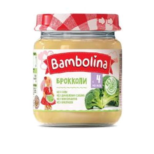 Пюре Bambolina Брокколи 100 г (4813163002011)