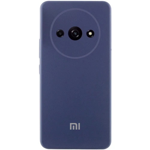 Чехол для телефонов Lakshmi Premium Silicone Case with Logo Full Camera Midnight Blue for Xiaomi Redmi A3