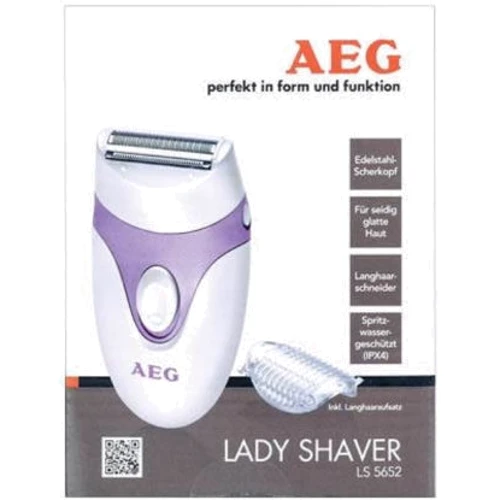 Эпилятор AEG LS 5652 Blue: Влажная эпиляция Есть