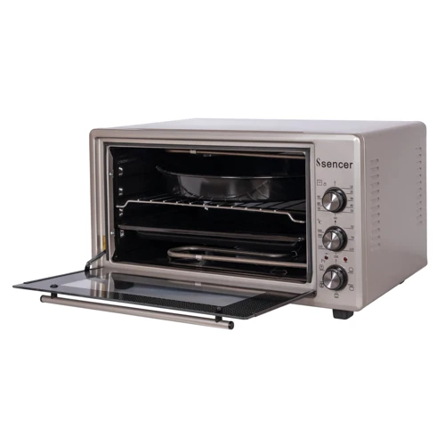 Электродуховка настольная SENCER MF 46E24 Grey фото 5