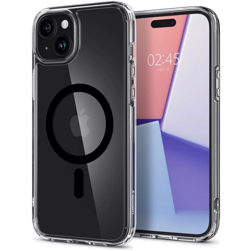 Чехол для iPhone Spigen Ultra Hybrid MagFit Black (ACS06661) for iPhone 15 Plus