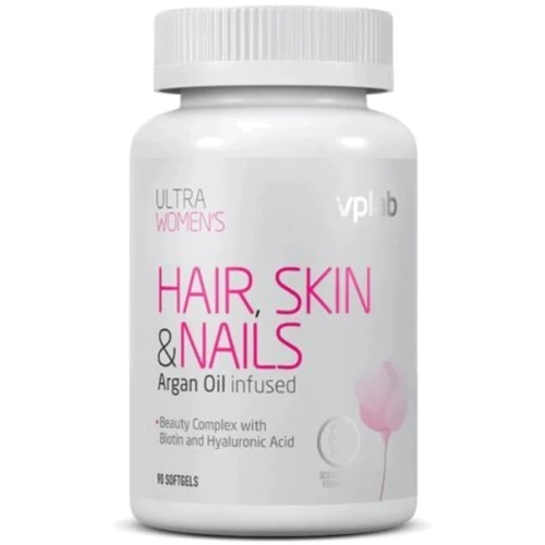 VPLab Ultra Women's Hair, Skin & Nails Витамины для волос, кожи и ногтей 90 softgels