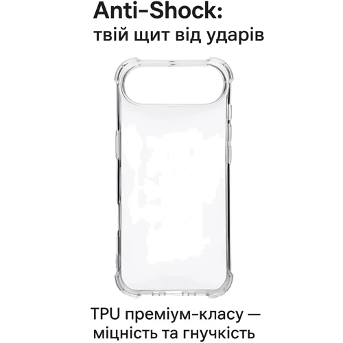 Чохол для iPhone BeCover TPU Case Anti-Shock Clear для iPhone Air (713795)