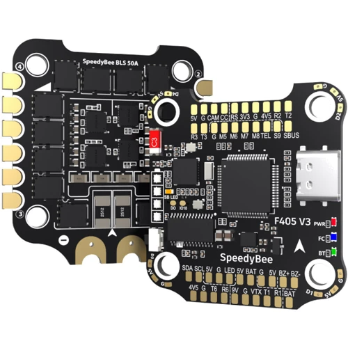 Політний стек SpeedyBee F405 V3 FC із BLS 50A ESC (SB-F4V3-50-STACK) фото 3