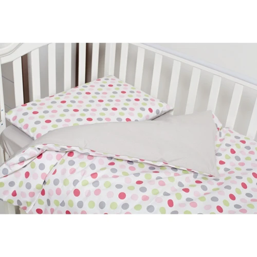 Комплект постельного белья Twins Happy Points розовый (3033-TH-30108)