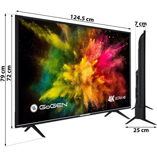 Телевізор GoGEN TVU55Y652STWEB: Тип LED-телевизоры