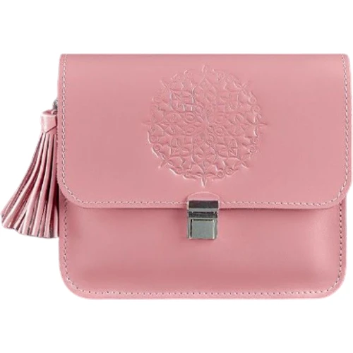 Женская сумка-сэтчел BlankNote розовая (BN-BAG-3-pink-peach)