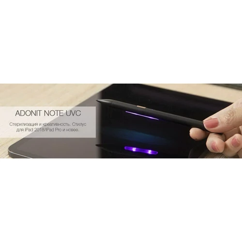 Стилус Adonit Note UVC Black Stylus Pen (3156-17-07-A): Совместимость Apple