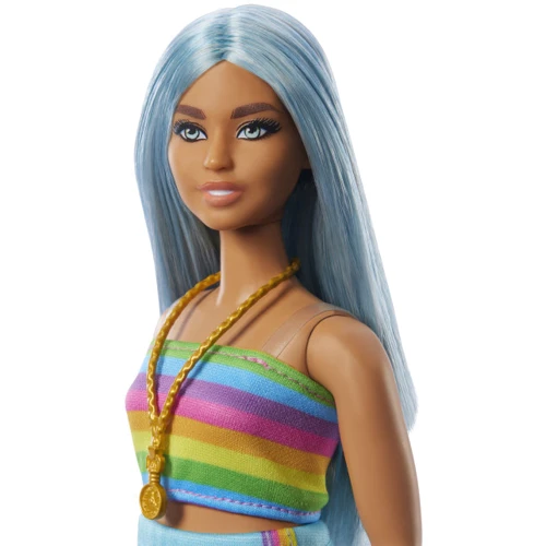Кукла Barbie Модница в спортивном топе и юбке (HRH16): Высота, см 29