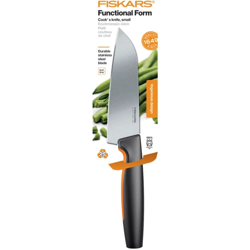 Нож Fiskars FF поварской малый 12 см (1057541): Длина лезвия, см 12
