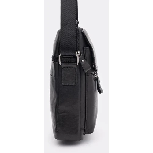 Мужская сумка через плечо Keizer черная (K1340bl-black): Тип Сумки