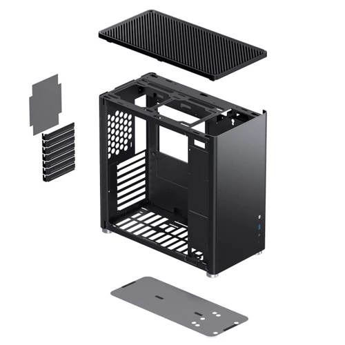 Корпус Jonsbo D40 Aluminum Black фото 9