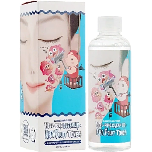 Elizavecca Hell-Pore Clean Up Aha Fruit Toner Пилинг-тоник с фруктовыми кислотами 200 Ml