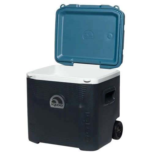 Изотермический контейнер Igloo Maxcold Quantum 52 c колесами, 49л синий