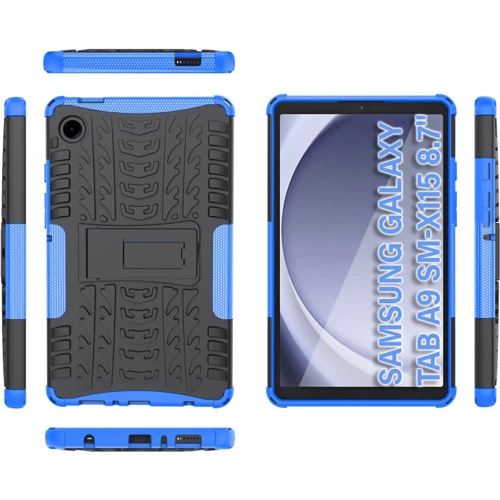 Аксесуар для планшетних ПК BeCover Armored Shockproof Case з Stand Blue для Samsung X115 Galaxy Tab A9 (710760) фото 9