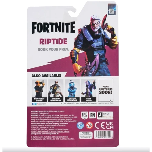Колекційна фігурка Jazwares Fortnite Solo Mode Core Figure Riptide S9 10 см (FNT0805) фото 8