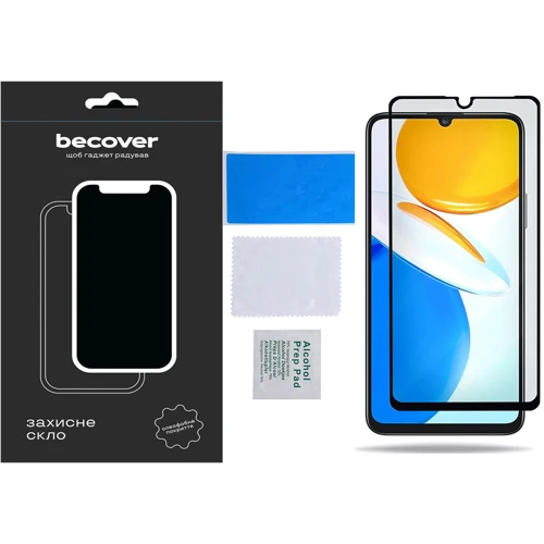 Аксессуар для смартфона BeCover Tempered Glass Black for Honor X7 / X7A (710104)