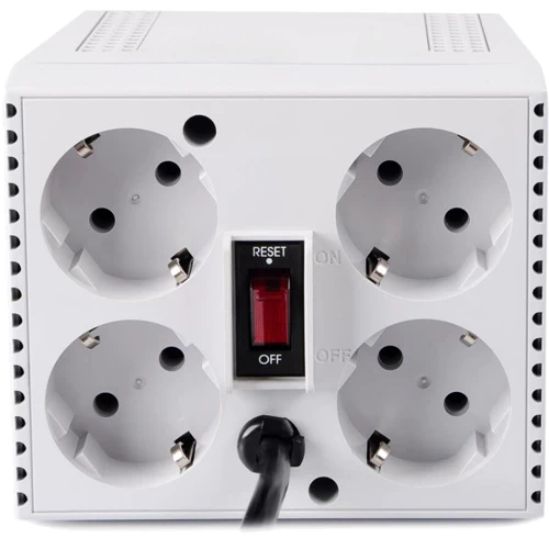 Стабилизатор напряжения Powercom TCA-1200 White: Тип релейный