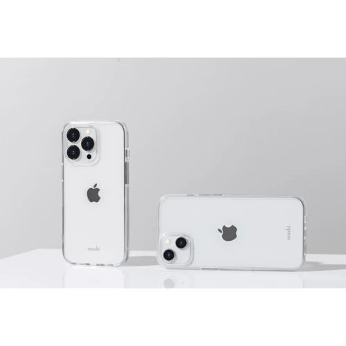 Чехол для iPhone Moshi iGlaze XT Case Crystal Clear (99MO132903) for iPhone 13 Pro: Материалы поликарбонат и полиуретан