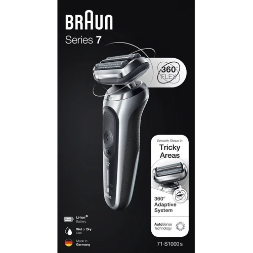 Электробритва Braun Series 7 71-S1000s Silver/Black фото 4