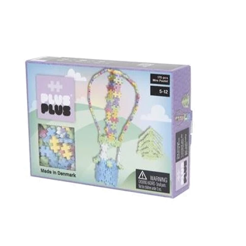 Конструктор Plus-Plus Mini пастельний "Повітряна куля", 170шт (PP-3735): Кількість деталей, шт. 170 шт