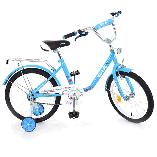 Велосипед Profi 18" Flower Голубой (L1884)
