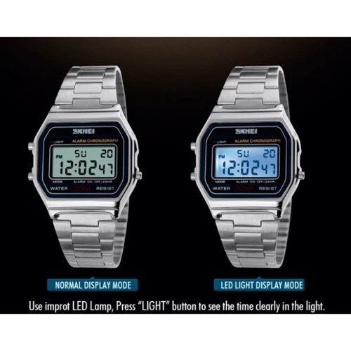 Наручные часы Skmei Popular Silver 1123S: Механизм Кварцевый
